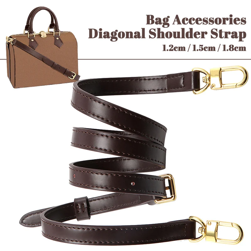 Роскошные регулируемые ремешки через плечо из натуральной кожи