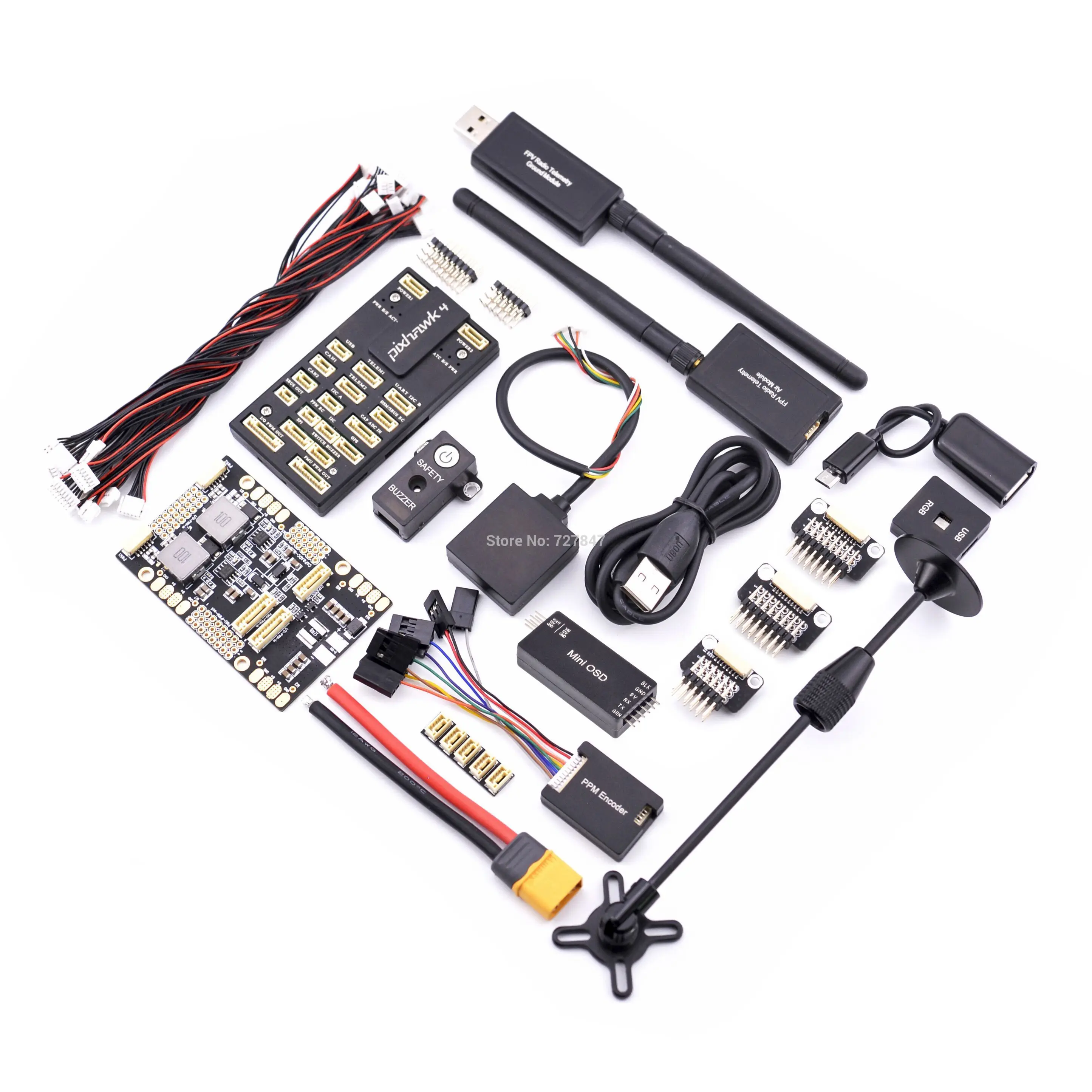 Pixhawk 4 PIXhawk4 Flight Control &amp GPS MODULE M8N PM Power Management Board autopilot Combo kit For Quadcopter F450 S550 | Игрушки и