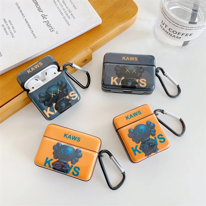 

Square Cartoon Doll Soft Shell AirPods Case Apple AirPods 2 Case Cover AirPods Pro Case IPhone Earbuds Accessories Air Pod Case
