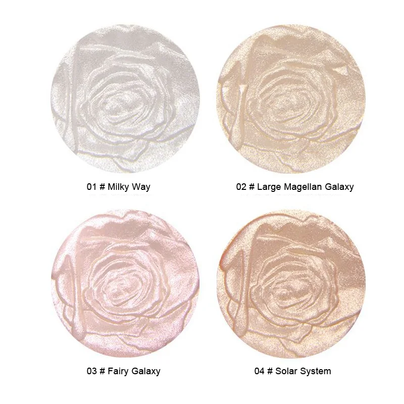 Хайлайтер для лица бронзер палитра контур мерцающая пудра основа тела хайлайтер