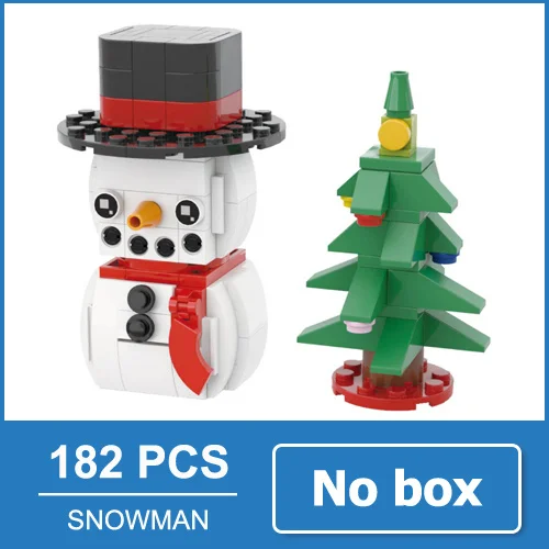 LOZ R2D2 C3PO Wicket фигурки Модель Darth VaderLeia Organa строительные блоки - Цвет: Snowman no box