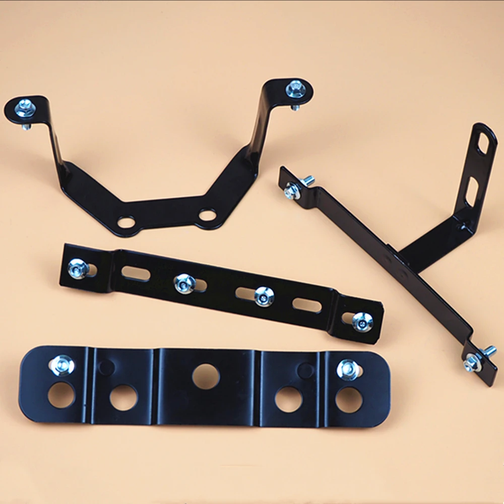 

Universal CG125\GN125\GS150Motorcycle License Plate Bracket Aluminium Alloy Motorbike License Plate Holder Accessory