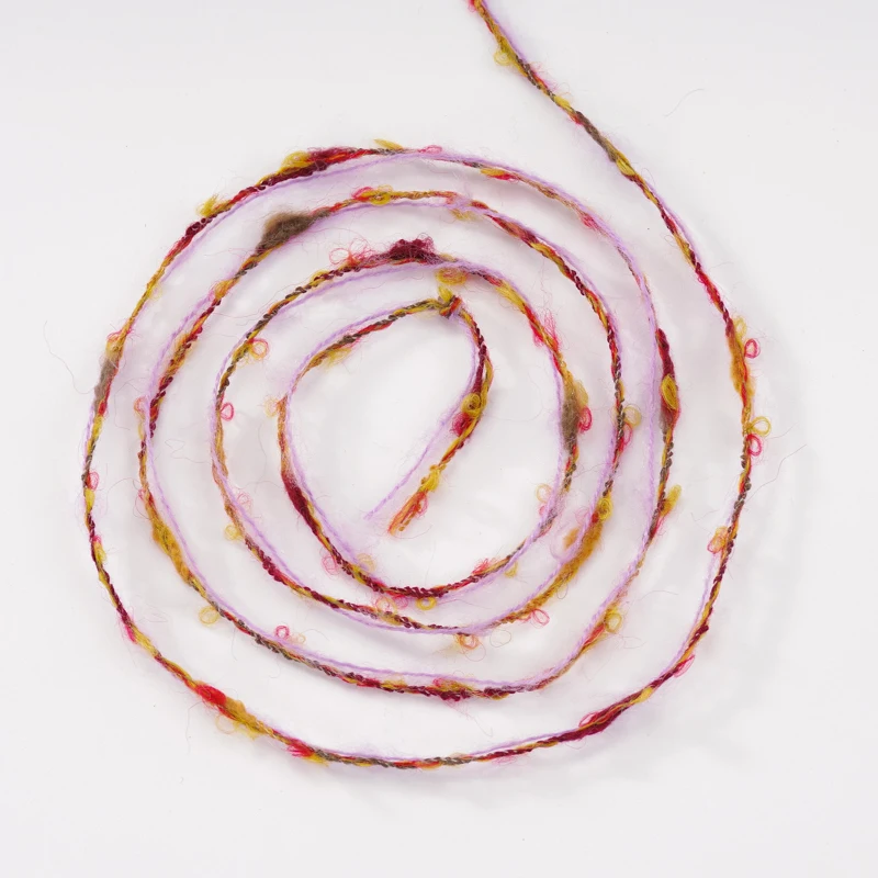 Вязание вручную ick шарф очень пушистая мохеровая пряжа вязание крючком крупные