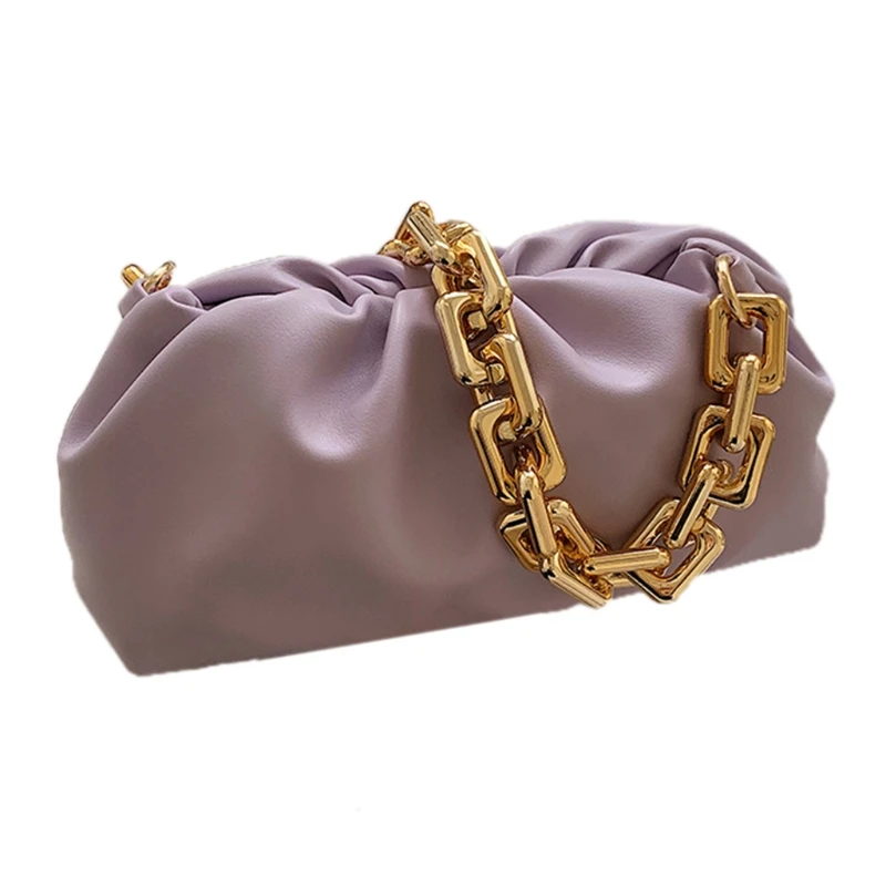 

K5DA Women's Dumpling Bag Shoulder Handbag Trendy Cloud Crossbody Chain Pouch Tote Bags Evening Purse