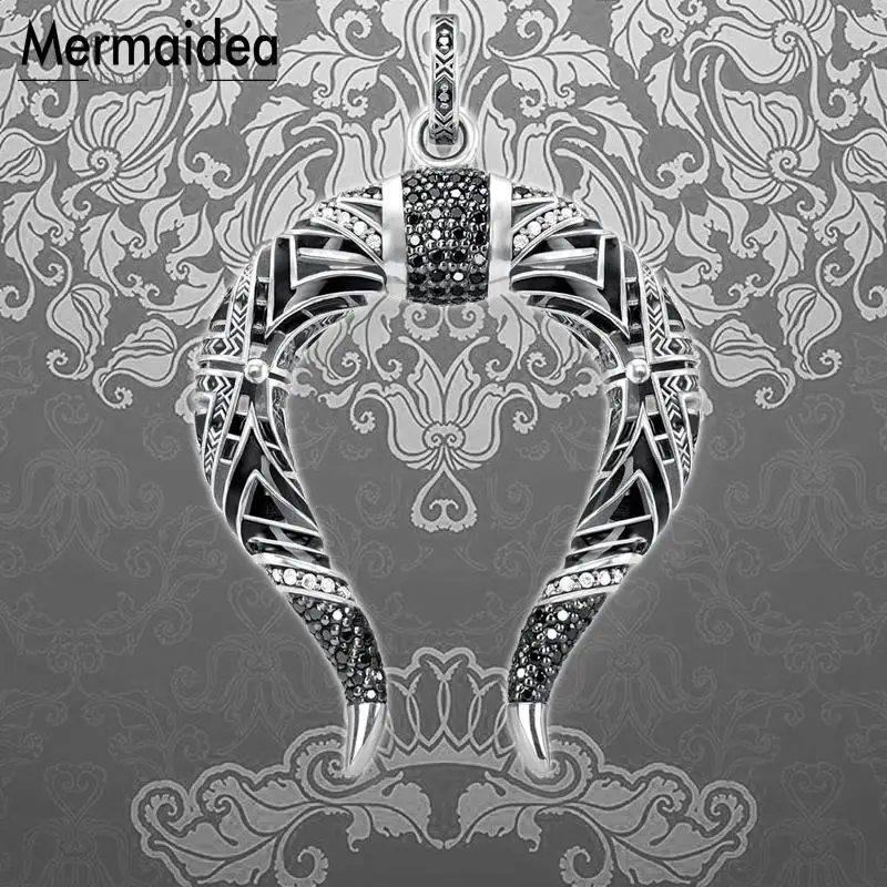 Подвеска с китайским рогом дракона новинка 2020 модные ювелирные изделия в стиле