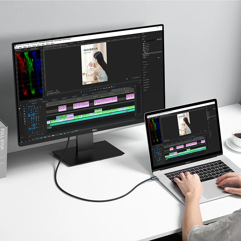 Baseus 100 Вт Thunderbolt 3/4 PD кабель 40 Гбит/с 8K @ 60 Гц Тип C USB 4 быстрое зарядное устройство
