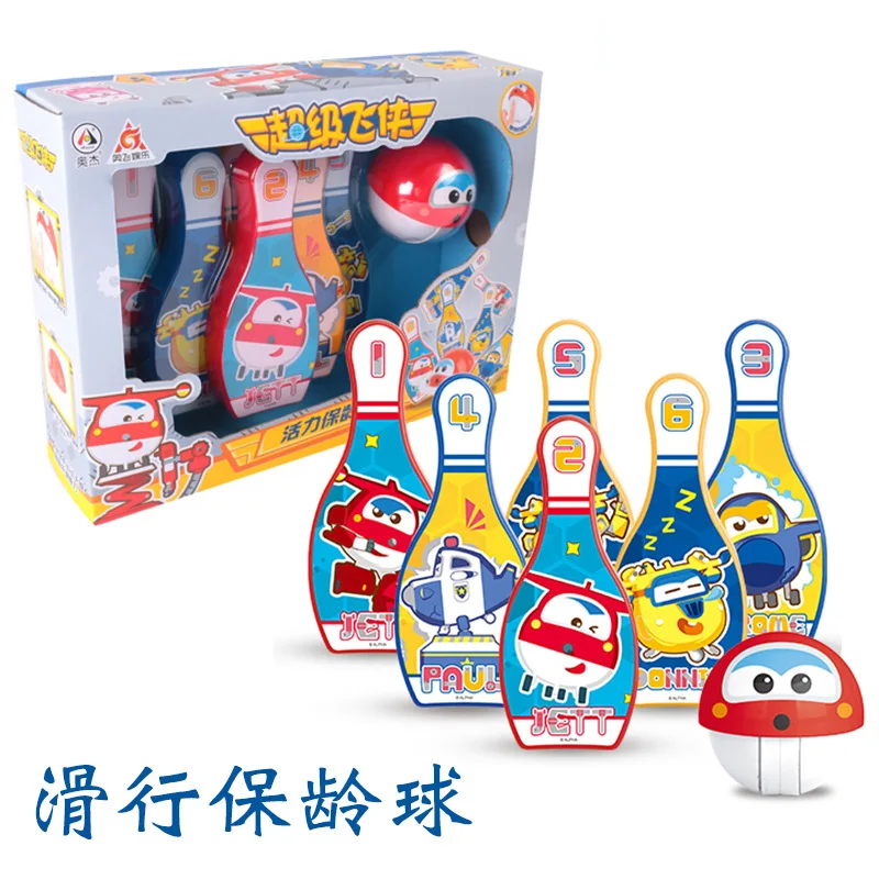 

Super Flash children's bowling toy set children's ball toys indoor parent-child interaction 1-3 years old baby