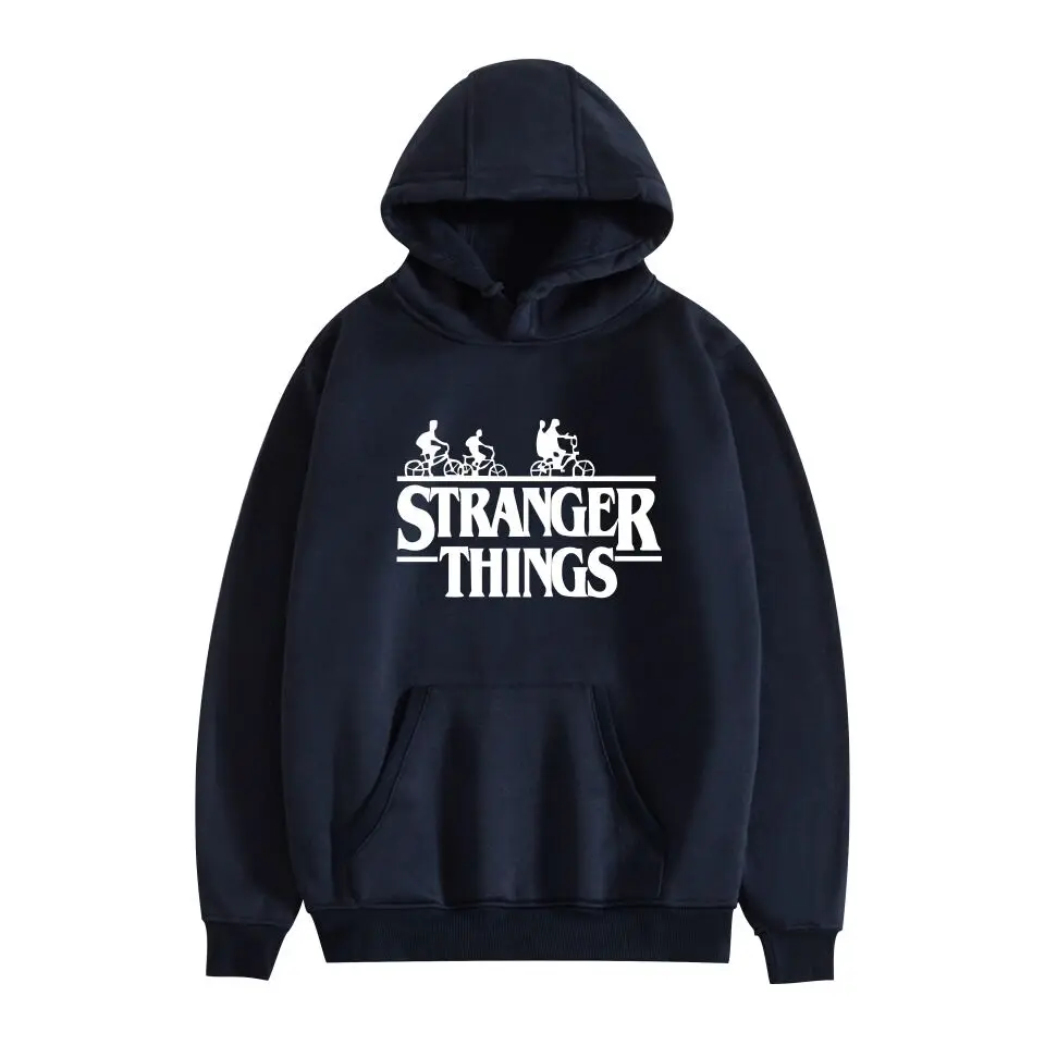 

Print Popular TV Stranger Things Unisex Hoodies Sweatshirts Fashion Men Women Pullovers Harajuku Cartoon Kids Sportswear Tops
