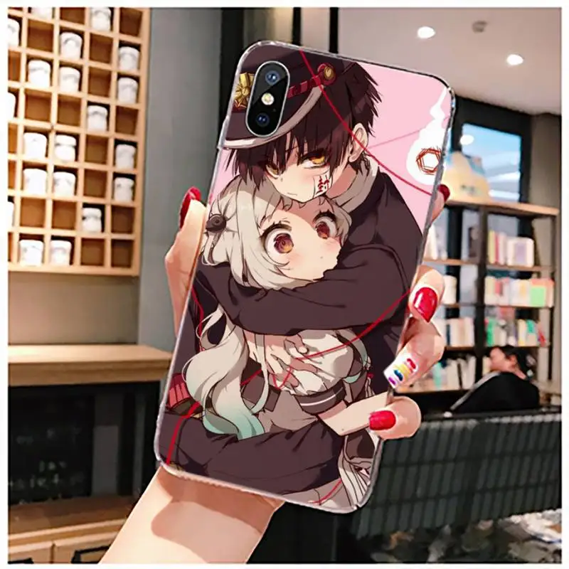 

Toilet-Bound Hanako-kun luxury Phone Case shell Transparent for iPhone 11 12 mini pro XS MAX 8 7 6 6S Plus X 5S SE 2020 XR