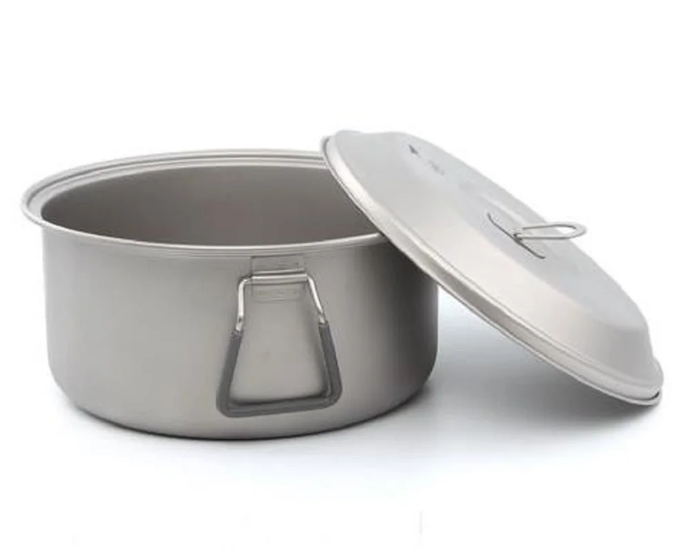 Keith Ti6018 титановая суповая кастрюля Ультралегкая посуда для кемпинга 2500