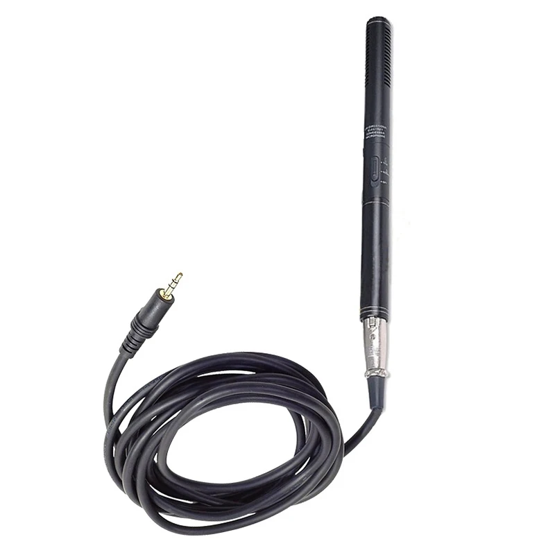 Professional Interview Microphone Camera Directional Condenser MIC for PC DSLR DV Camcorders Video | Электроника