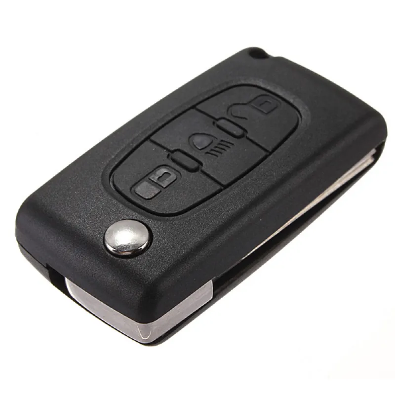 Чехол для дистанционного ключа CITROEN C2/C3/C4/C5/C6/PICASSO с 3 кнопками|c3 case|blade tractorc3 box |