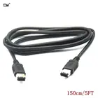 1394 6-контактный 6pin IEEE 1394 IEEE 1394 Firewire 400 6 6 кабель iLink IEEE 1394 1,5 м черный 150 см 5 футов