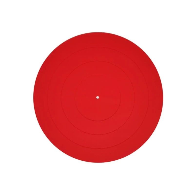 

Turntable Platter Mat - Audiophile Grade Silicone Rubber Design Universal to All LP Vinyl Record Players Phonograph