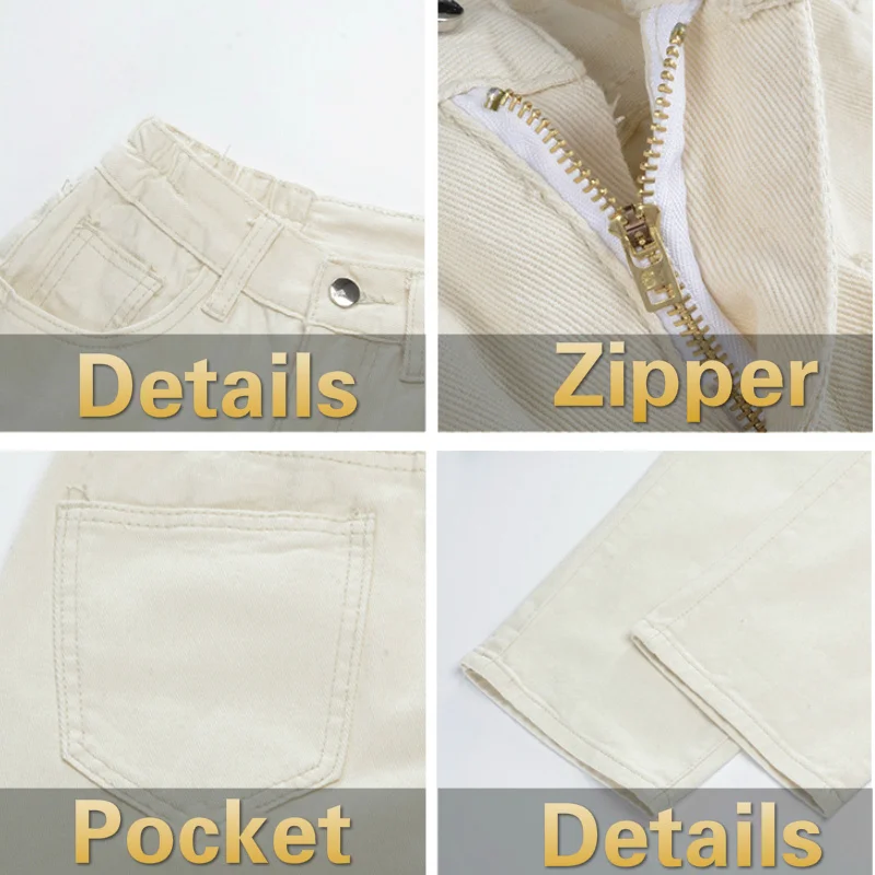 

High Waist Straight Jeans Women Solid Summer Breathable Soft Chic Teens Korean Style Fashion All-match Ulzzang Harajuku Loose BF