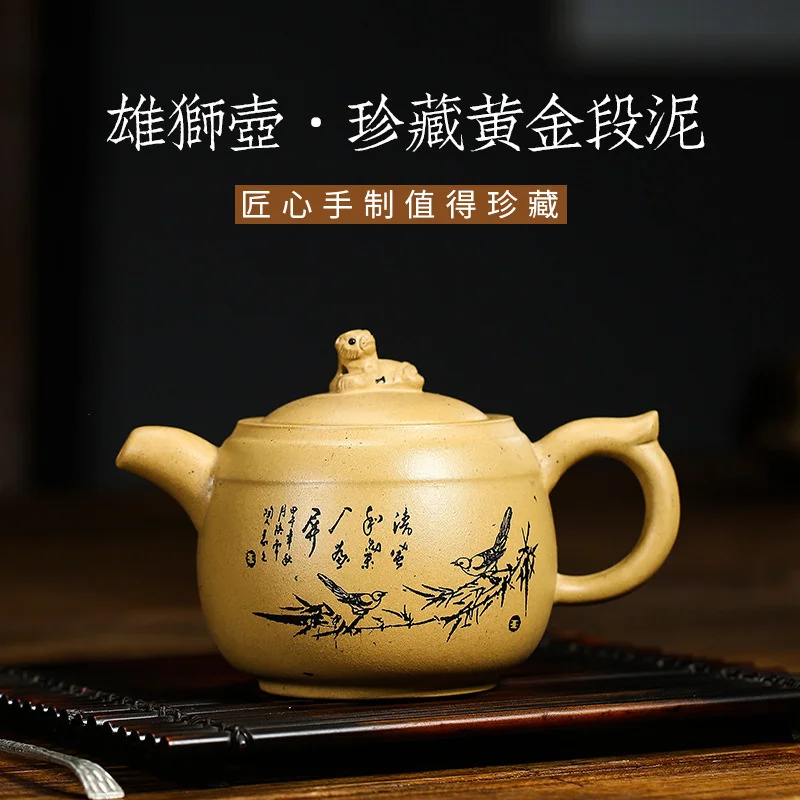 

Интернет-магазин Yixing, знаменитый чайник из фиолетовой глины, чайник для сырья, руда, грязь, чайник для Льва, бытовые товары
