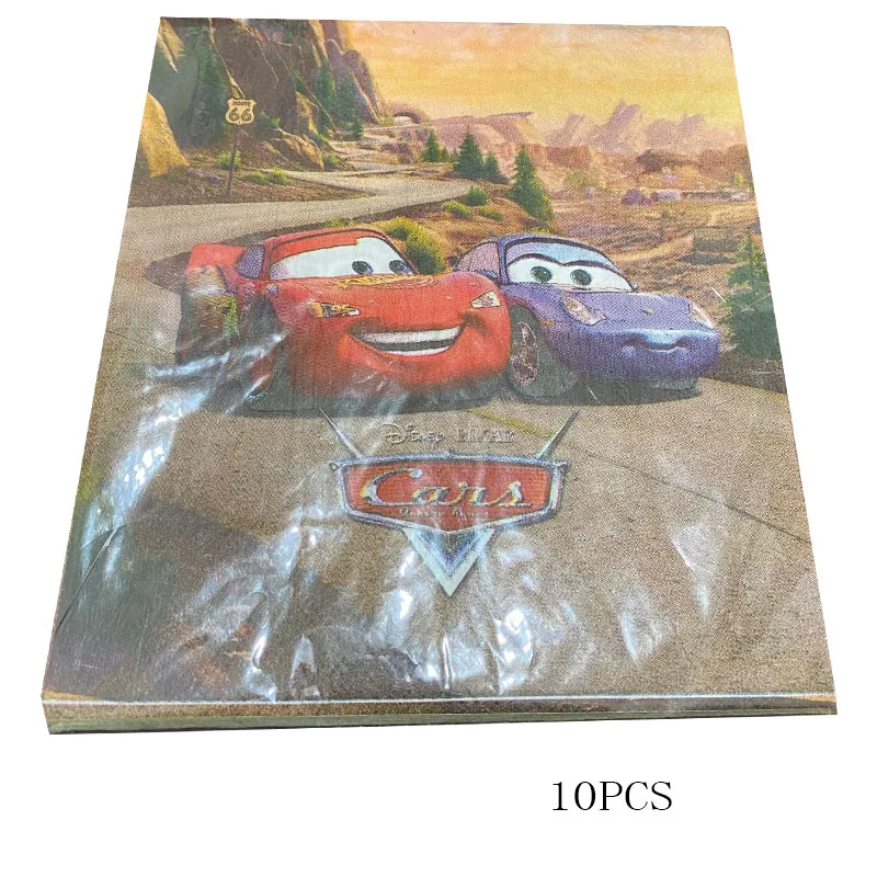 

10pcs/lot Cartoon Napkin Baby Birthday Party Supply Anniversaire Christmas Napkins Table Decor Baby Shower Boy Paper Towel