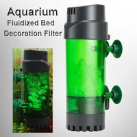 aquarium filter fluidized bed air oxygen pump maker fish tank nitrifying bacteria decoration device air bubble stone accessories