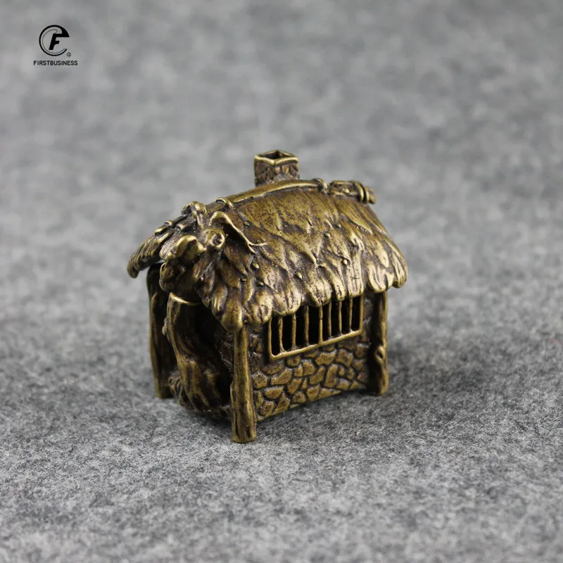 Антикварные медные классические дома в китайском стиле благовония горелки