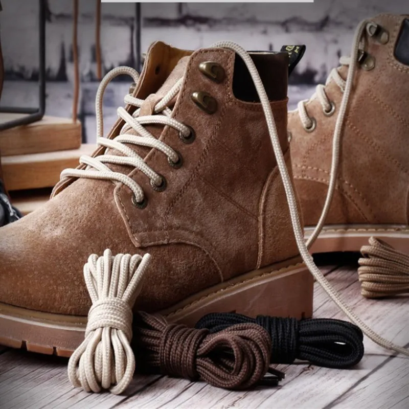 Wholesale 50 Pairs Round Shoelaces Shoe Laces Shoestrings Cord Ropes Boots Shoelace 90cm / 100cm / 120cm/ 140cm / 160cm / 180cm