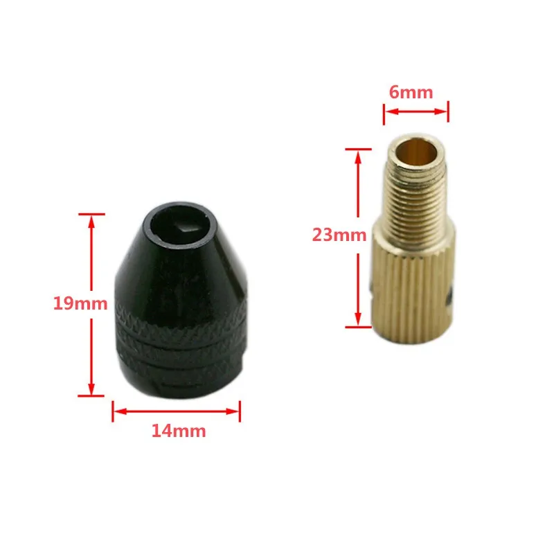 3 17 мм вал электродвигателя Мини сверлильный патрон Быстрозажимной маленькое