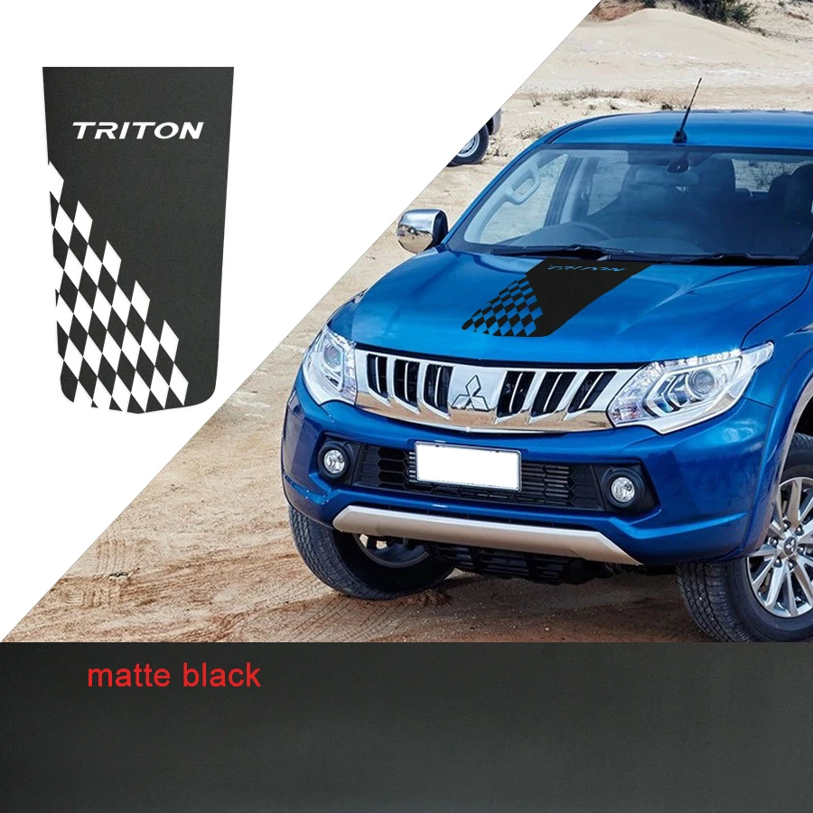 Автомобильный наружный капот автомобильный классный стикер Гоночный флаг