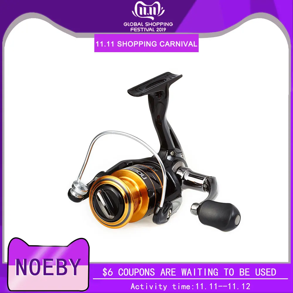 Оригинальная Рыболовная катушка NOEBY 5 1: 1 Катушка для отдыха K2 спиннинга карпа