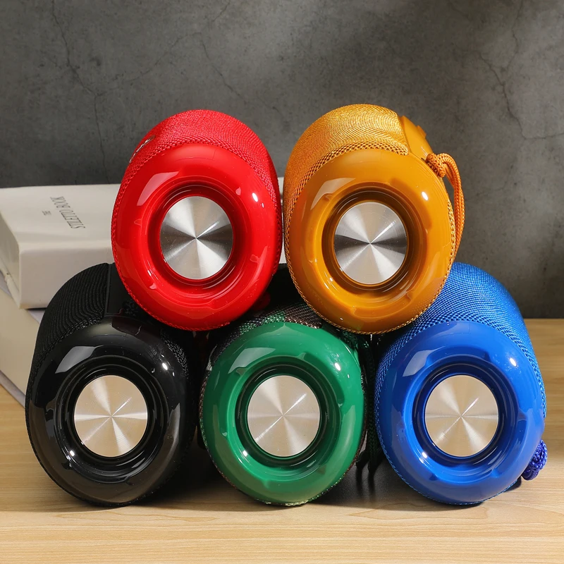 TG264 Outdoor Wireless Speaker Waterproof Bluetooth Portable Subwoofer TF MP3 Shape | Электроника