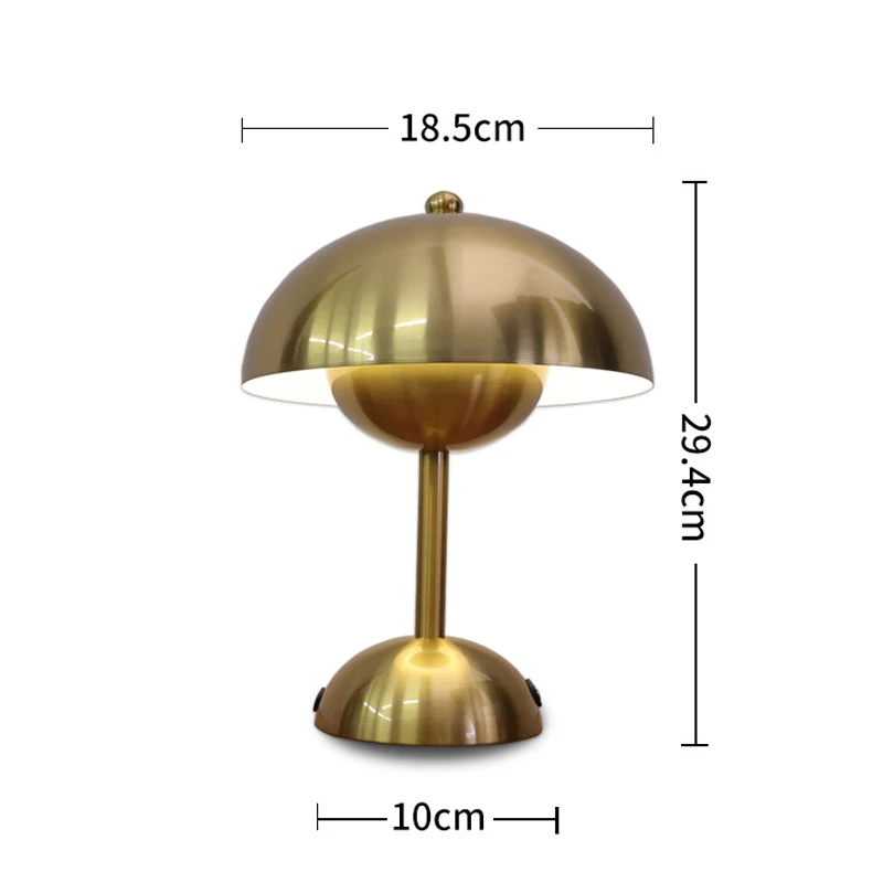 Дания Грибная настольная лампа Гостиная Искусство декора Стенд лампы