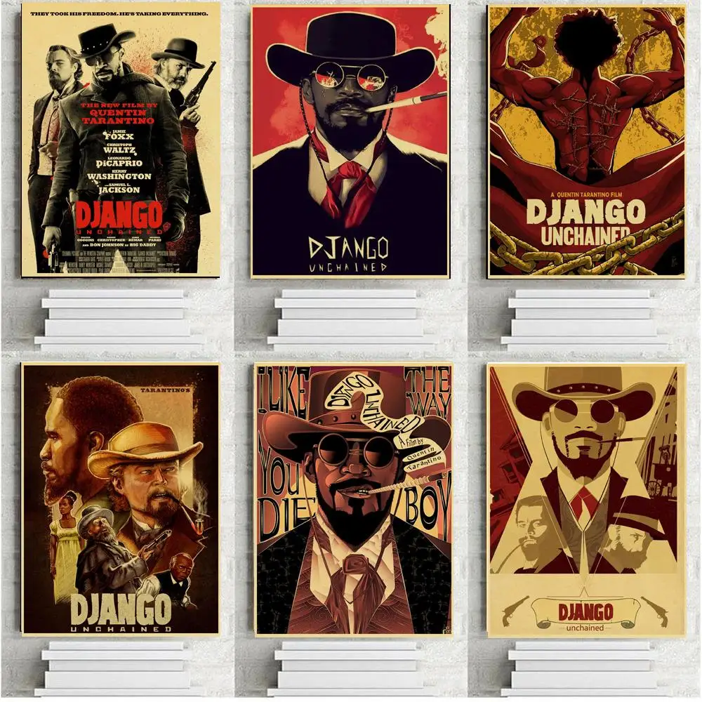 Плакаты по мотивам фильма Квентин Тарантино ретро постер из крафт бумаги | Отзывы и видеообзор -4000041555689