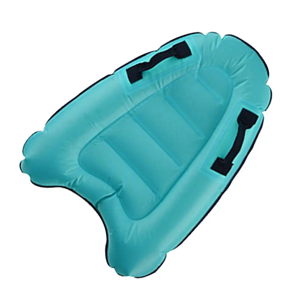 

Kids Inflatable Surfboard Portable PVC Pool Float Mat With Handles Summer Outdoor Beach Pool Safe Sea Surfing Board Adult Party