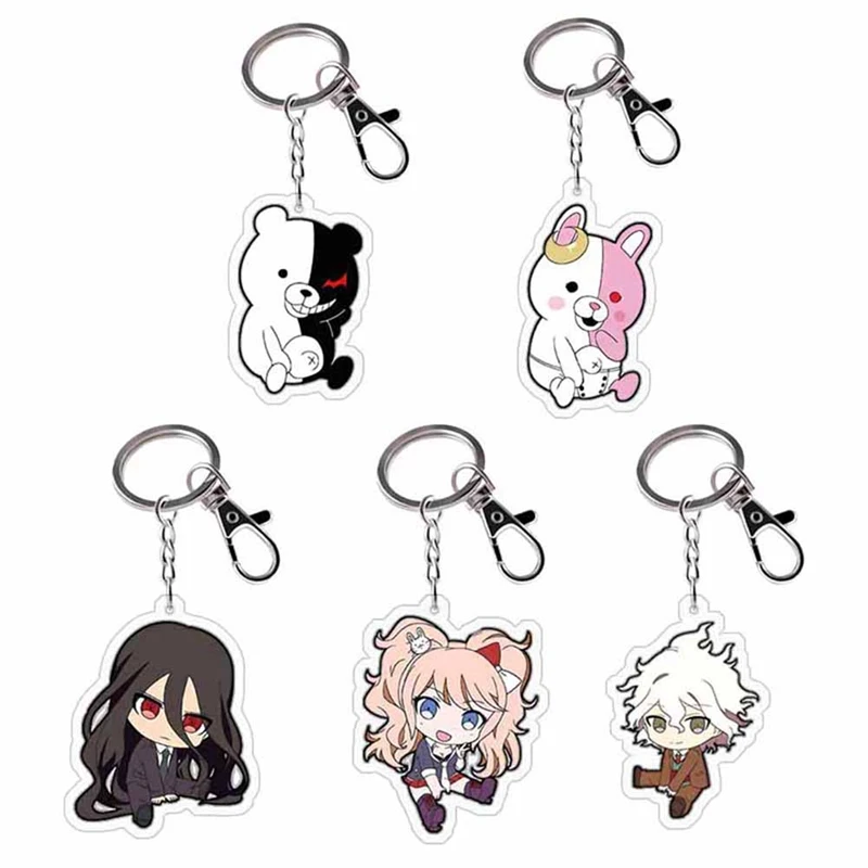 Аниме данганронпа Dangan Ronpa Komaeda Nagito акриловый брелок в виде фигуры украшение