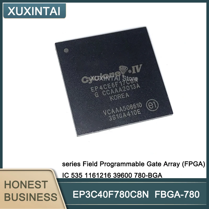 

5Pcs/Lot EP3C40F780C8N EP3C40F series Field Programmable Gate Array (FPGA) IC 535 1161216 39600 780-BGA