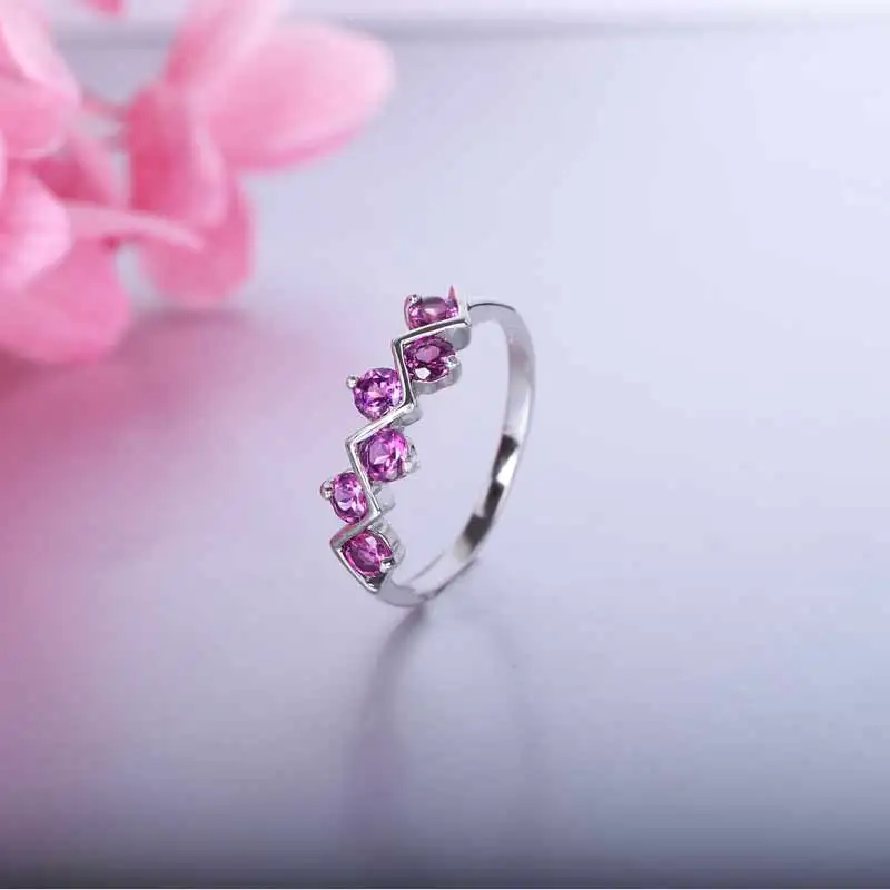 Искреннее Стиль кольцо Природные Лондон Голубой топаз гранат цитрин S925