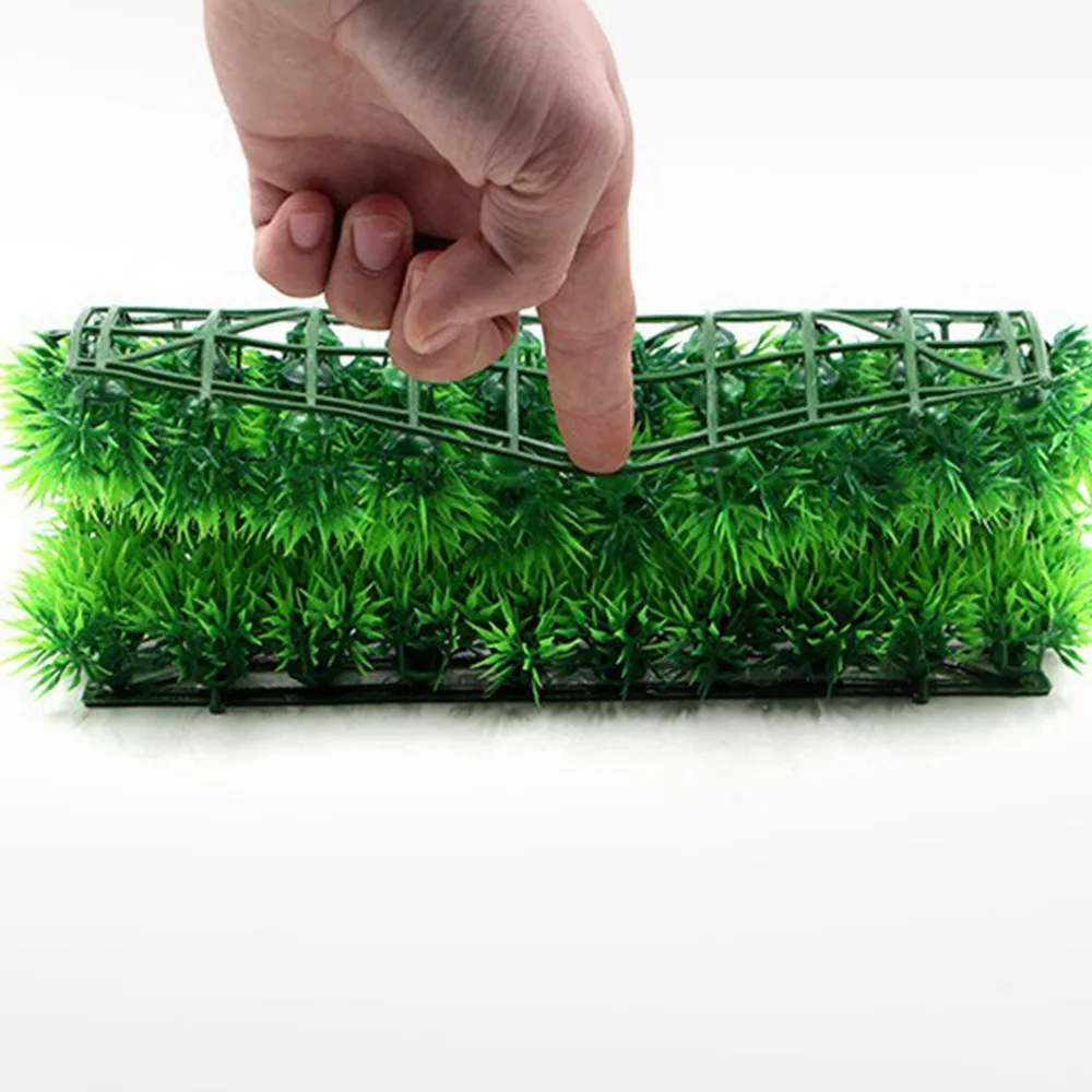 

Artificial Water Green Grass Fine Needles Lawn Aquarium Fish Tank Decoration Simulation Water Coral Weeds