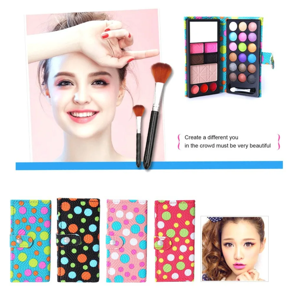 Косметический набор теней для макияжа Стойкий цвет жидкие тени век румяна пудра