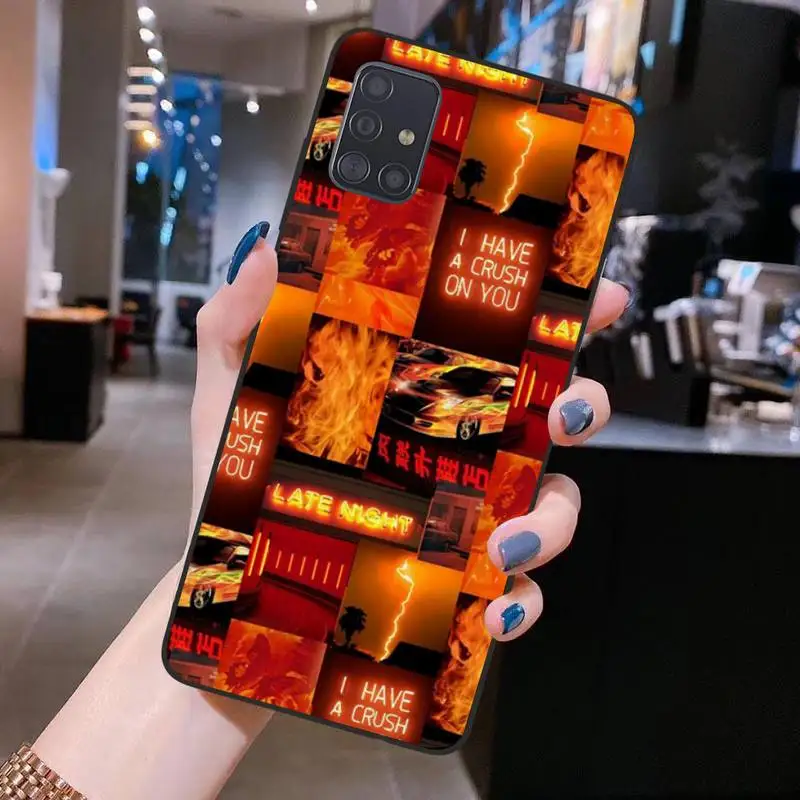 Токийский дрифт неоновый автомобильный коллаж чехол для телефона Samsung Galaxy S21 Plus