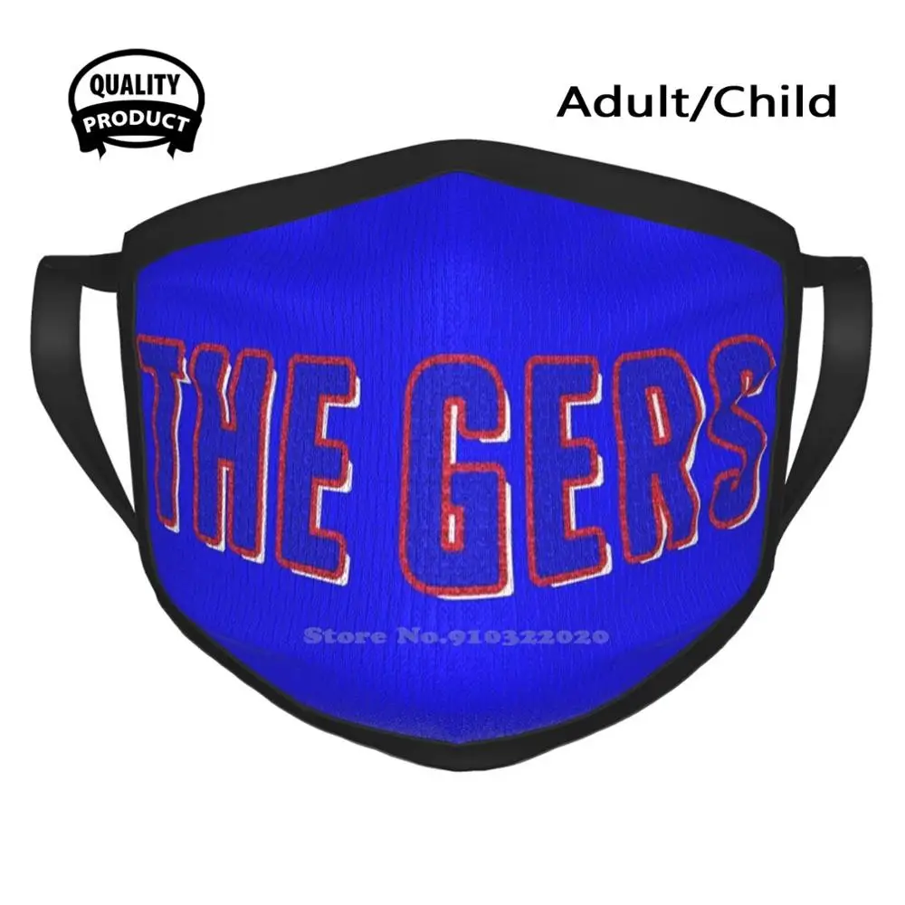 

The Gers - Glasgow Rangers Artwork Cotton Breathable Face Mouth Mask Rangers Glasgow Rangers Rangers Ibrox Watp Gers We Are The