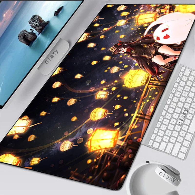 

Mouse Pads Genshin Impact Gamer Desk Xxl Pad Keyboard Big Mat Cute Xl Mousepad Anime Gaming Accessories Computer Mause Pad Large