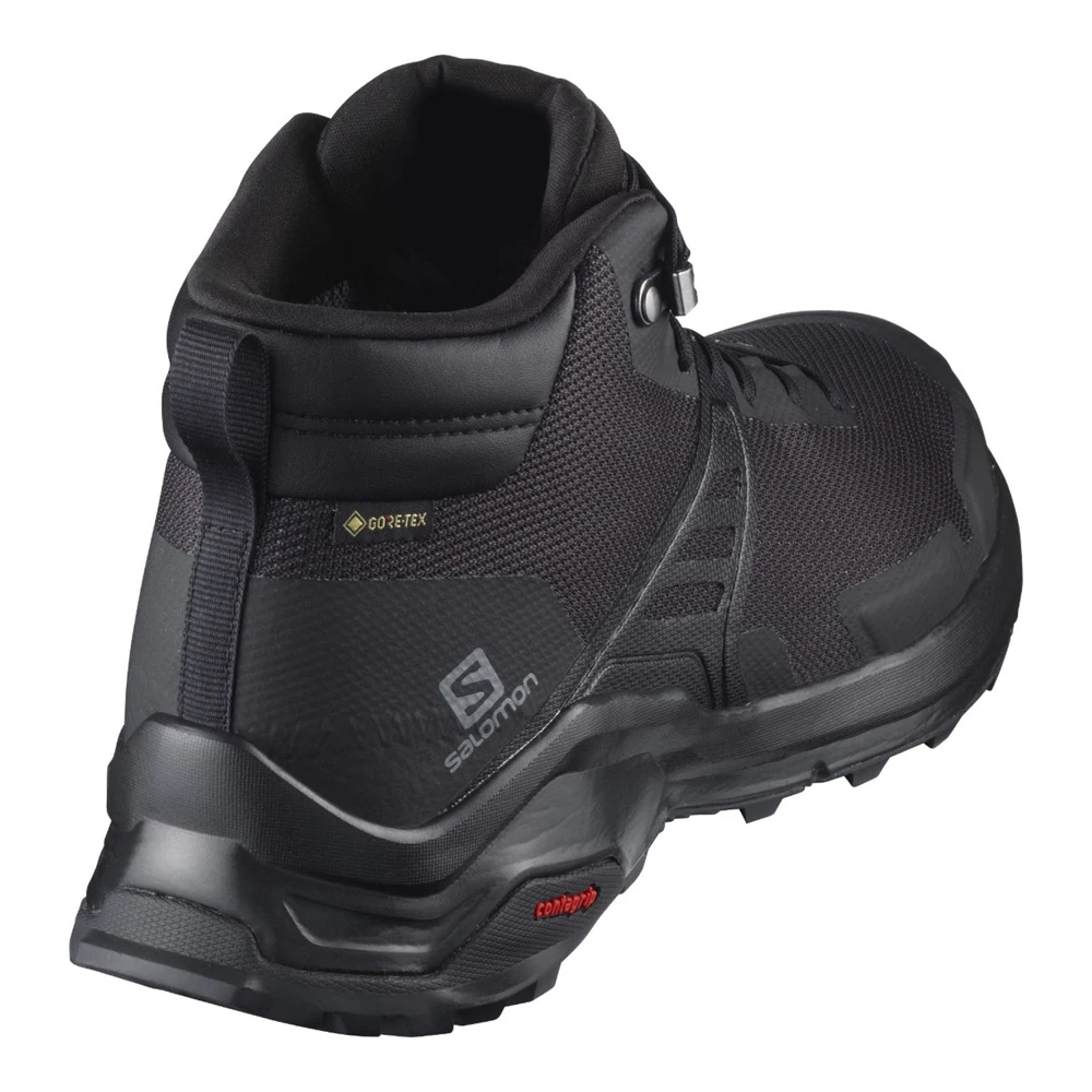 Ботинки SALOMON X RAISE MID GTX Bk/Bk/Quiet Shad|Походная обувь| |