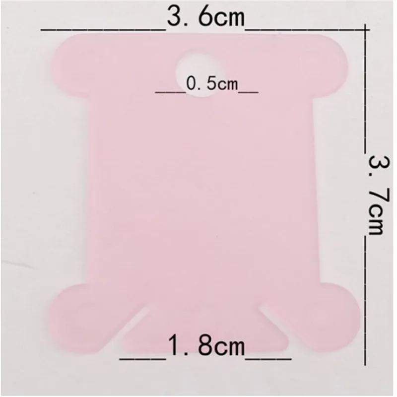 Крестом пластиковый держатель для хранения швейные нитки обмотки пластины