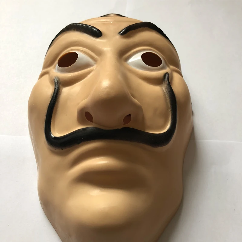 10 шт./компл. ла Каса де Papel Salvador Dali маска деньги Heist дом бумаги Косплей Хэллоуин Праздничная маска