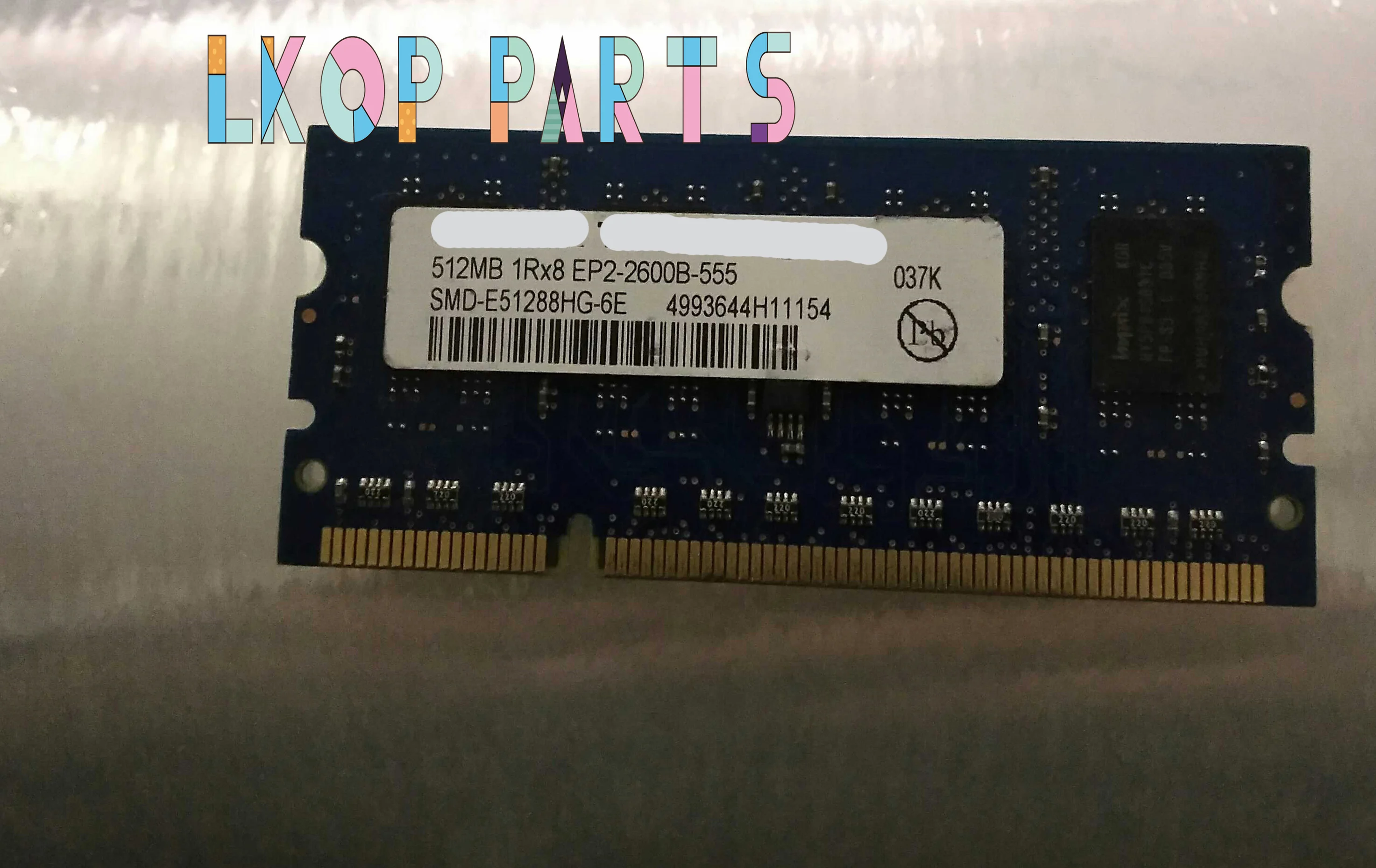 

1pcs 512M Memory Module For HP CP6015 CM6040 CM6030 CM6050 CM8050 5550 5500 M9050 M9040 4700 4014 4015 4345 Q7559-60001 Q7559AX