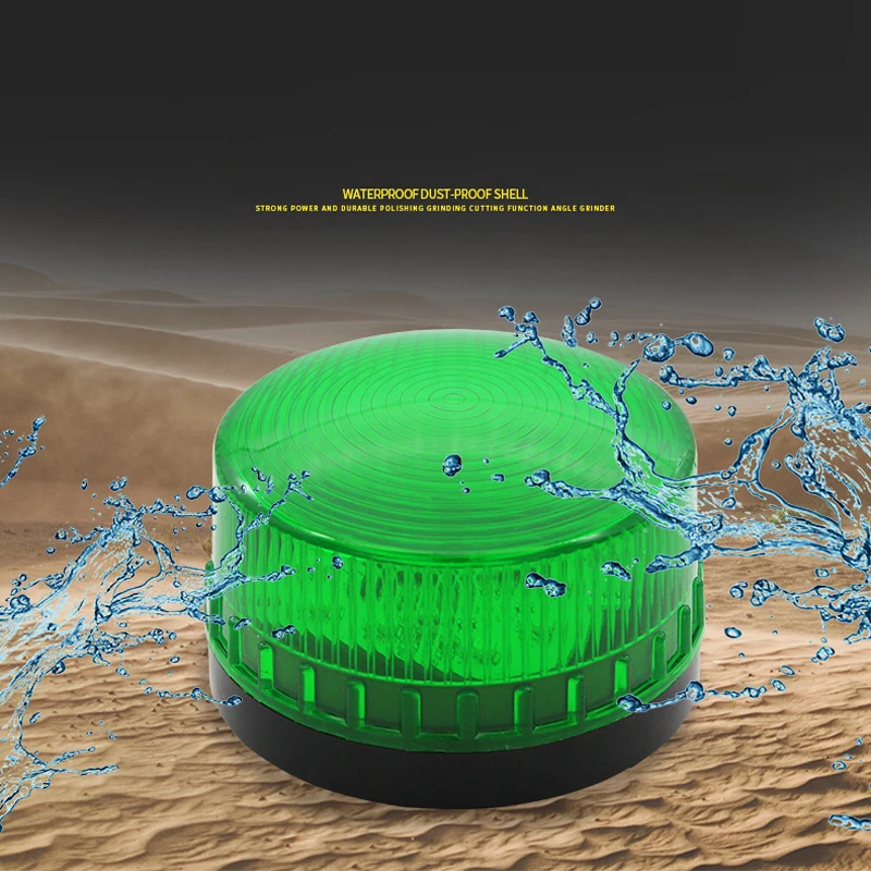 

Gate opener Waterproof mini lamp Security Alarm Strobe Warning Signal Flashlight Red, Yellow, Blue,green Optional