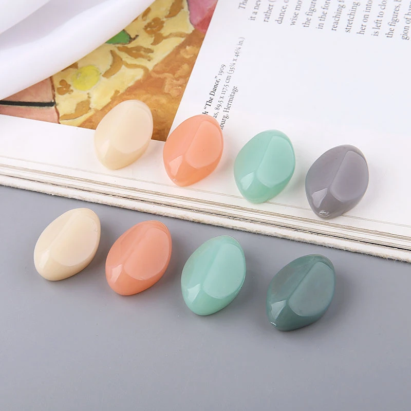 10 шт Япония и Корея Нерегулярные геометрические модные серьги тренд 2020 сплошной