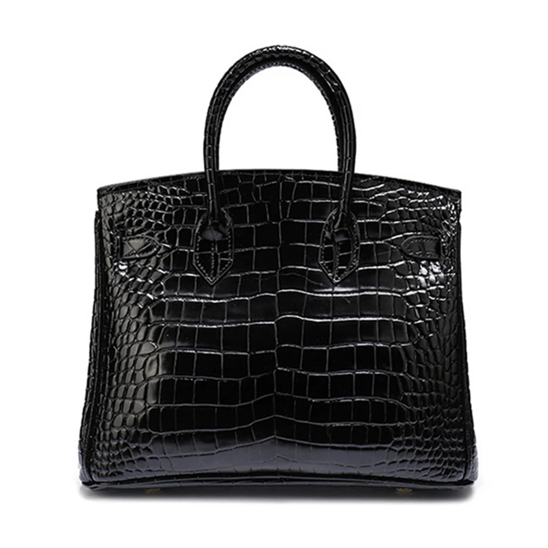 

Luxury Famous Brand Women Bags Genuine Leather Handbags Top Quality Tote Crossbody Bags for Women Crocodile pattern Shoulder Bag