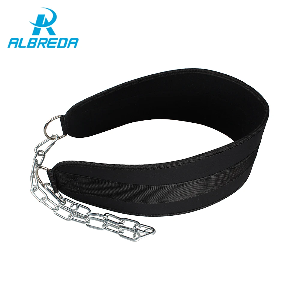 Fitness Equipment Drop Shipping Dip Belt Gym Waist Strength Training Power Weight Lifting Building Dipping Chain Pull Up