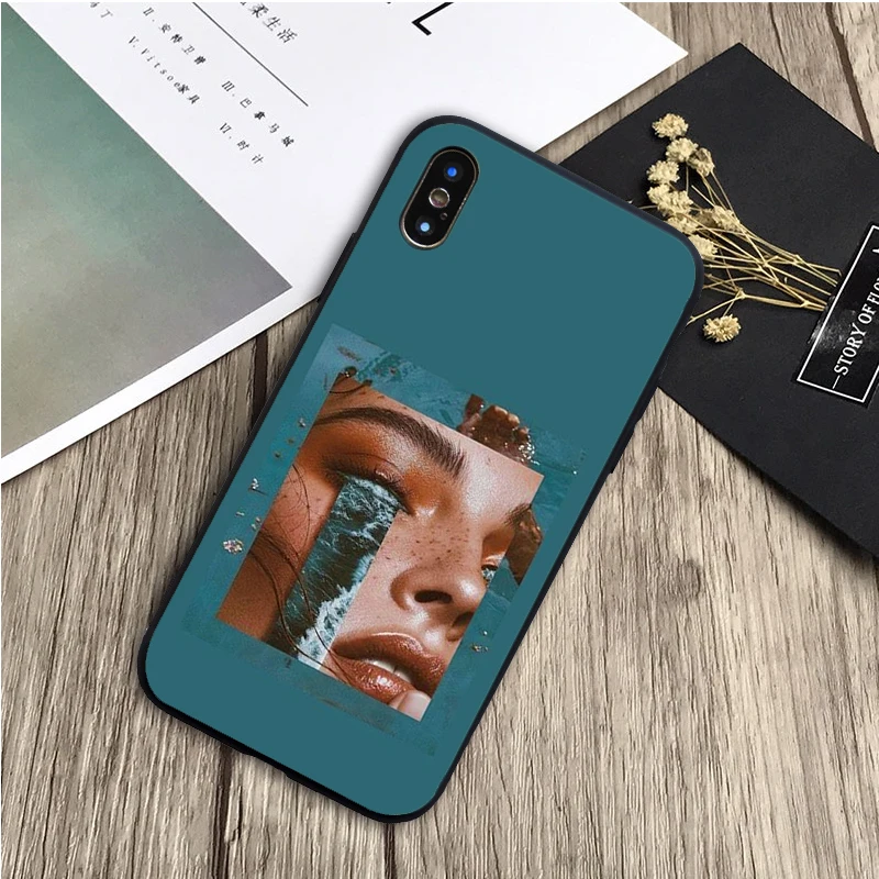 Чехол-накладка для iPhone 12 XR XS Max 5 5S SE 2020 6 6S 7 8 PLUS X 11pro 11 силикон Сальвадор Дали черный