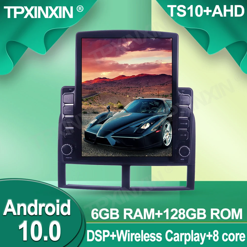 저렴한 지프 그랜드 체로키 안드로이드 128G 테슬라 스타일 무선 Carplay 스테레오 수신기 자동차 GPS 네비게이션 플레이어에 대한 자동차 라디오 스테레오