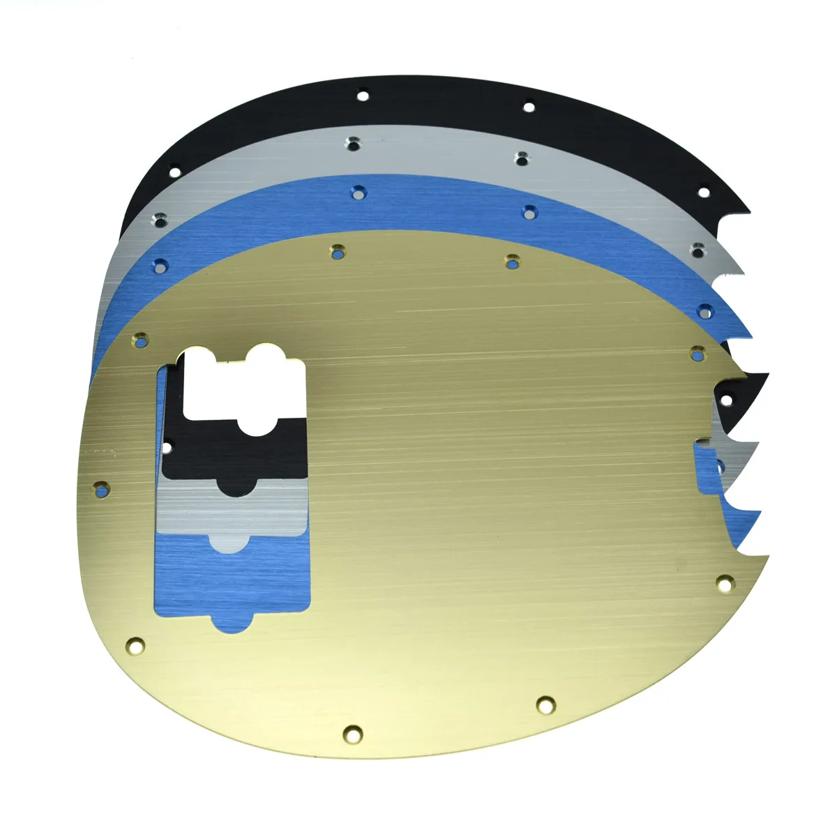 

Dopro Anodized Aluminium Bass Pickguard Scratch Plate Fits Music Man 4 String Classic StingRay Bass